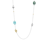 Coffee Bean Charm Necklace