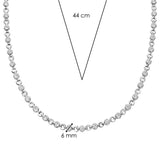 Round Zirconia Necklace