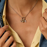 Love Faith Hope Charm Necklace