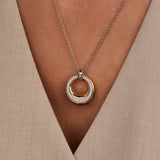Layered Zirconia Necklace