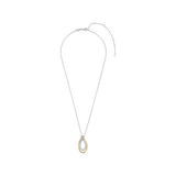 Organic Zirconia Necklace