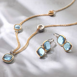 Layered Cushion Necklace