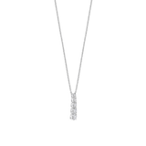 Vertical Zirconia Necklace