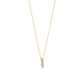 Zirconia Bar Necklace