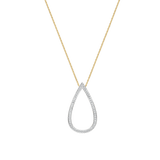 Classic Soft Oval Necklace Gold Vermeil