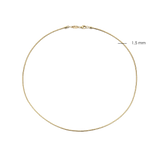 Round Gold Vermeil Necklace