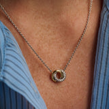 Forever Connected Zirconia Necklace