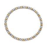 Vintage Zirconia Chain Necklace