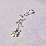 Clover Necklace with pendant