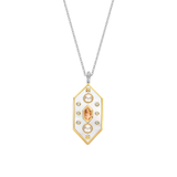 Moon & Stars Necklace met pendant