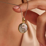 Yin Yang Necklace with pendant