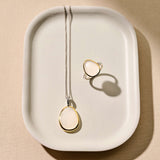 Necklace with Luxury stone pendant