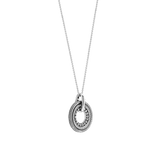 Structure Circle Necklace - M model