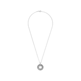 Structure Circle Necklace - M model