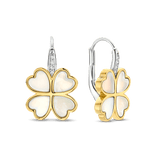 Pearl Clover Hoops
