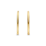 Classic Oversized Hoops Gold 35mm