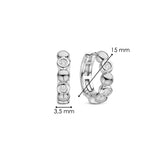 Round Zirconia Hoops