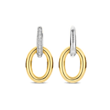 Classic Soft Oval Zirconia Hoops