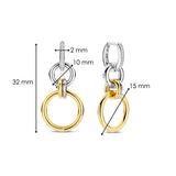 Zirconia Circle Hoops