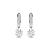 Classic Round Zirconia Hoops