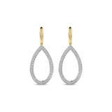 Classic Soft Oval Zirconia Hoops