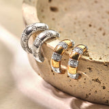 Vintage Zirconia Earrings