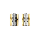 Gold Structure Hoops