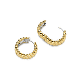 Vintage Ribbed Hoops