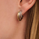 Zirconia Structure Earrings