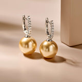 Icon Pearl Hoops Champagne