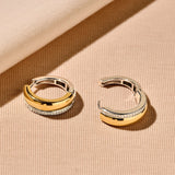 Bold Zirconia Hoops