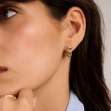 Open Circle Zirconia Hoops