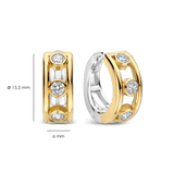 Open Circle Zirconia Hoops