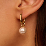 Pearl Charm Earrings