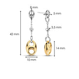 Coffee Bean Earrings