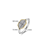 Zirconia Cosmic Ring