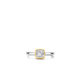 Classic Square Zirconia Ring