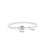 Thin Pearl Bracelet