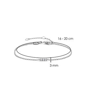 TI SENTO Bracelet 2975ZI