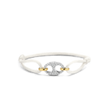 Coffee Bean Satin Bracelet