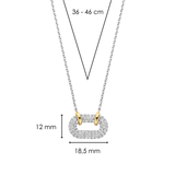 Signature Open Zirconia Necklace