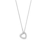 Zirconia Heart Necklace