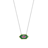 Emerald Cosmic Necklace