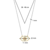 TI SENTO Necklace 34039MW