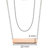 TI SENTO Necklace 3893SR