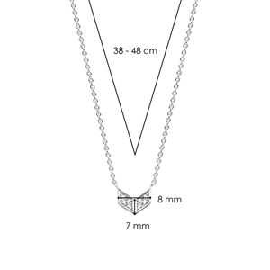 TI SENTO Necklace 3952ZI