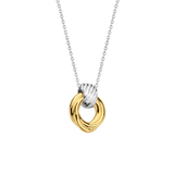 Twisted Circle Necklace