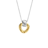 Twisted Circle Necklace