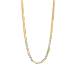 Vintage Zirconia Chain Necklace