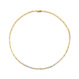 Vintage Zirconia Chain Necklace